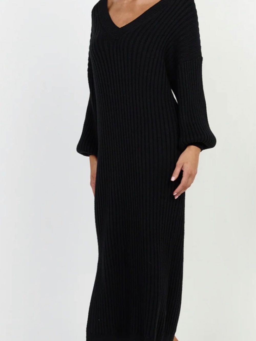 KARTIA MIDI DRESS In Black - Picture 2 of 3